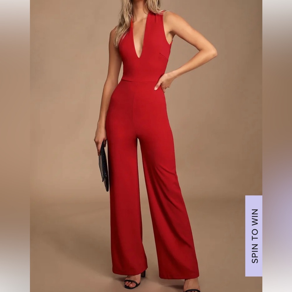 Small Lulu’s Backless Jumpsuit